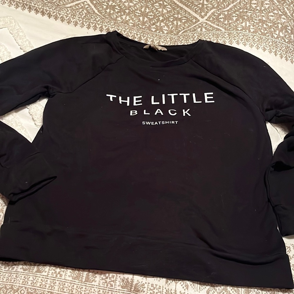 The little black sweatshirt
